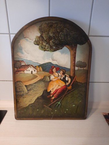 Antiqua italia holzbild - italia,