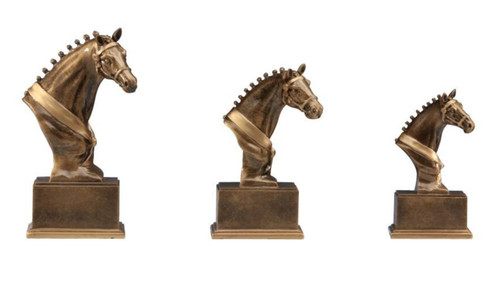 3er serie reitsport pferdekopf - reitsport,