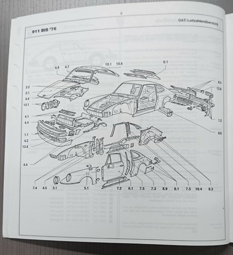 Ersatzteilliste porsche 911 - ersatzteilliste,