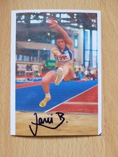 Autogramm, Janika Baarck - BRD - Weitsprung