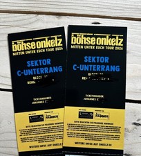 2x Sitzplatz Böhse Onkelz