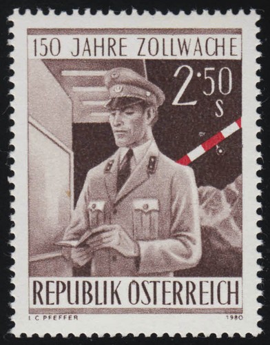 1656 150 jahre - 150, zollwache