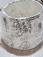 Stoff Lampenschirm Tischlampe