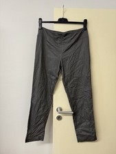 Evelin Brandt Berlin Stoffhose grau mit Reißverschluss Gr. 42 | Guter Zustand