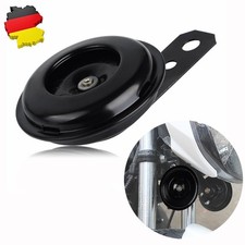Universal Motorrad Horn 12V 105dB Laut Schwarz Hupe Ersatz Für Roller Motorräder