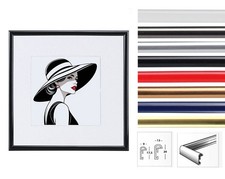 New Lifestyle Kunststoff Bilderrahmen quadratisch Foto Rahmen Picture Frame Coll