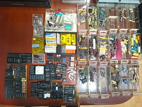 Vintage elektronik konvolut - vintage,
