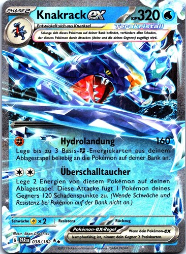 Knakrack pokemon karte - knakrack,