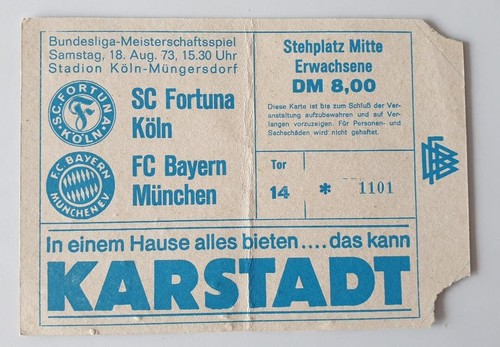 Ticket bundesliga 73 - ticket,