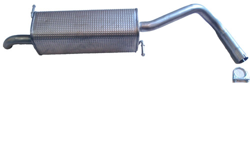 Auspuff endschalldämpfer für - auspuff,