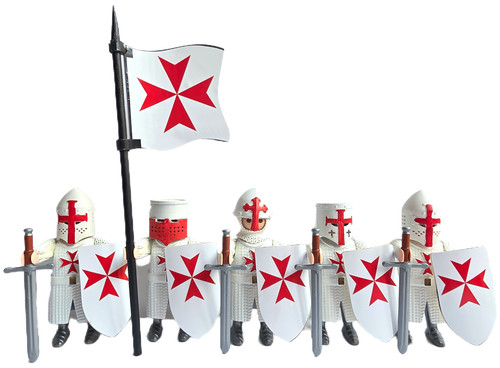Playmobil malteserritter - 5,