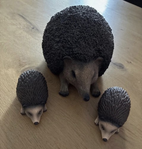 Igelfamilie dekofiguren - igelfamilie,