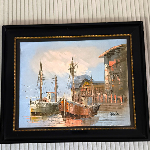 Gerahmtes maritimes wandbild - maritimes,
