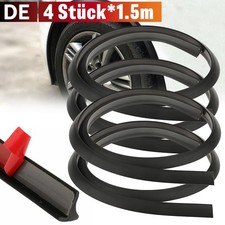 4X 1.5m Radlauf Schutzleisten Verbreiterung Kotflügel Reparaturblech Universal