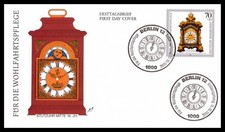 Bund FDC Berlin 1992 Stutzuhr