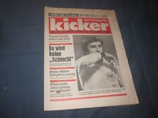 Kicker 6.10.1977 81/77 Klaus Fischer FC Schalke 04