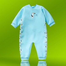 Splash About Neoprenanzug Baby 0-3 Monate Blau, UV-Schutz, Schwimmanzug