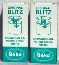 GEKO - ORIGINAL BLITZ Einmachtropfen - Doppelpack                         #5965+