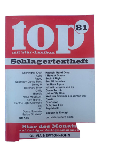 Top schlagertextheft 81 - top, nr.