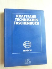 Kraftfahrtechnisches Taschenbuch aus 1987 20.Auflage Bosch