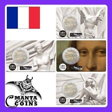 2 Euro Frankreich 2025 - Louvre Museum in Coincard in BU - Auswahl - sofort -