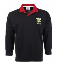 Wales Rugby Shirt SCHWARZ