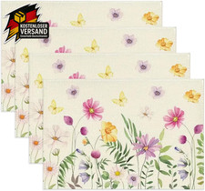 Blumen Schmetterling Platzsets