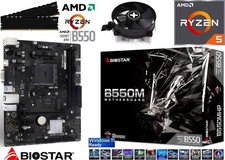 Aufrüstkit PC Bundle AMD Ryzen 5 3400G bis 32GB DDR4 mit TPM 2.0 Biostar B550M