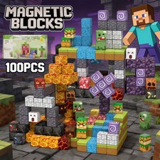 100Pcs Magnetische Minecraft