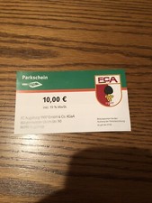 Sammler Ticket FC Augsburg -