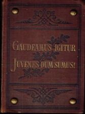 Gaudeamus Igitur Allgemeines deutsches Commersbuch Gesangbuch Studenten um 1892