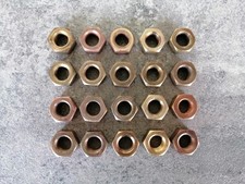 20x Messingschrauben - Mütter