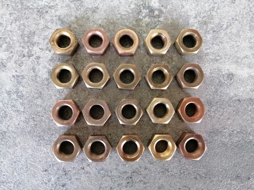 20x messingschrauben mütter - 20x,