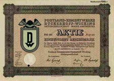 Zementwerke Dyckerhoff 1935