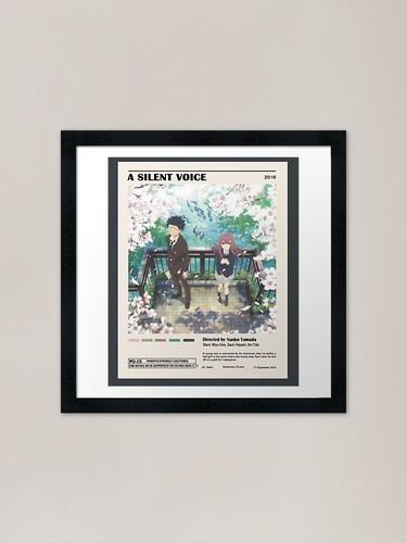 Anime poster gerahmter - poster, (3)