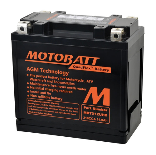 Motobatt mbtx12uhd 12v 14ah - motobatt,