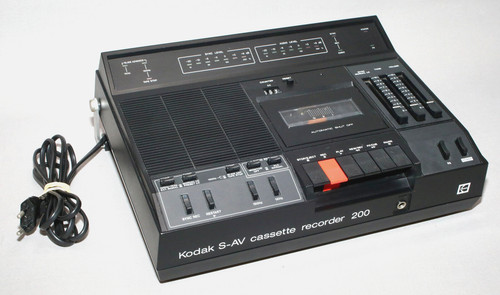 Kodak kassettenrecorder - s-av,