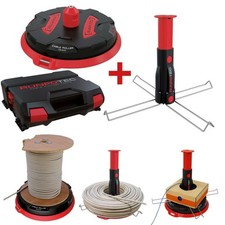 Runpotec Kabelabroller-Set 10170 Kabeltrommelabroller Kabelabroller-Set
