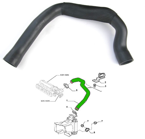 Rohr turbo schlauch - rohr,