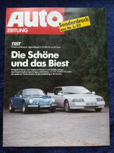 Renault alpine 110 1600 sx - 110,