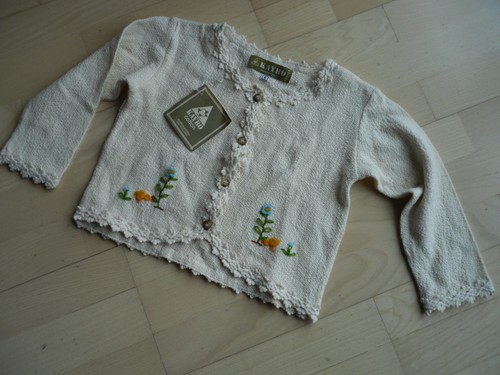 Mädchen baumwollstrickjacke - mädchen,