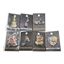 7 Hard Rock Cafe Pins Brüssel