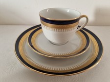 Winterling Kirchenlamitz Echt Kobalt – Kaffeegedeck 3-teilig Porzellan vintage