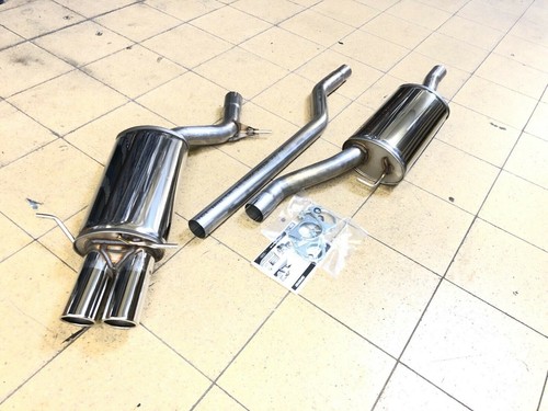 Poweranlage edelstahl audi - poweranlage,