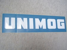Unimog Prospekt Aufkleber
