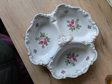 3 geteilte Prunk Schale mit