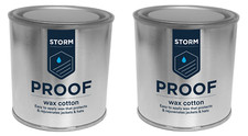 2 x Wachs f. Wachsjacken Storm