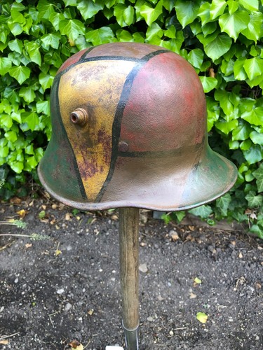 Ww1 german m16 helmet camo - ww1, wo1