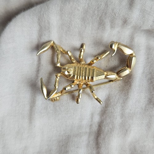 Vintage brosche skorpion - vintage,