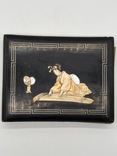 Chinesisches Fotoalbum Holz, Knochen, Perlmutt. Löffler China-Expedition 1900-01